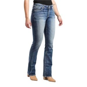 BKE Aiden Women’s Bootcut Mid-Rise Denim Jeans